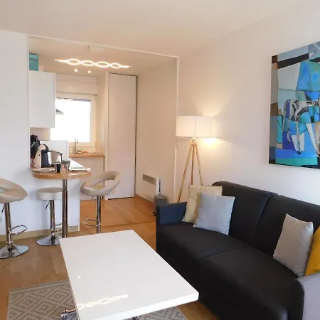 Apartamento Studio agréable résidence Les Oliviers avec parking Antibes
